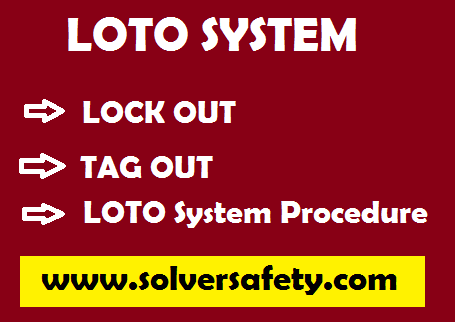 Lock Out Tag Out meaning in Hindi